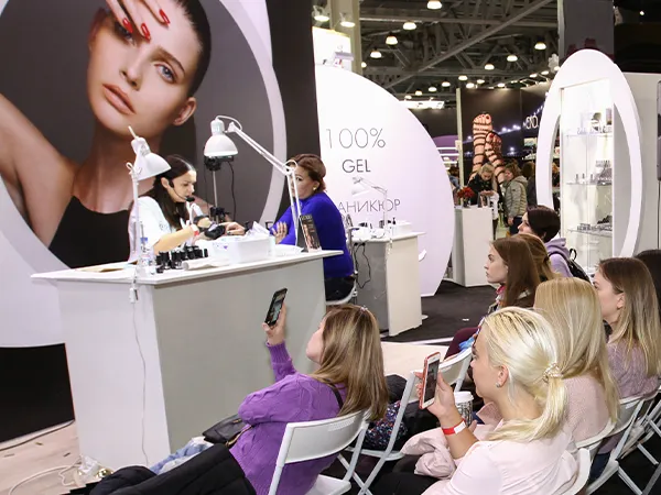 Demonstrate products in an interactive setting